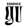 Essence GU logo in black and white