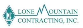 A logo of Lone Mountain Contracting, Inc.