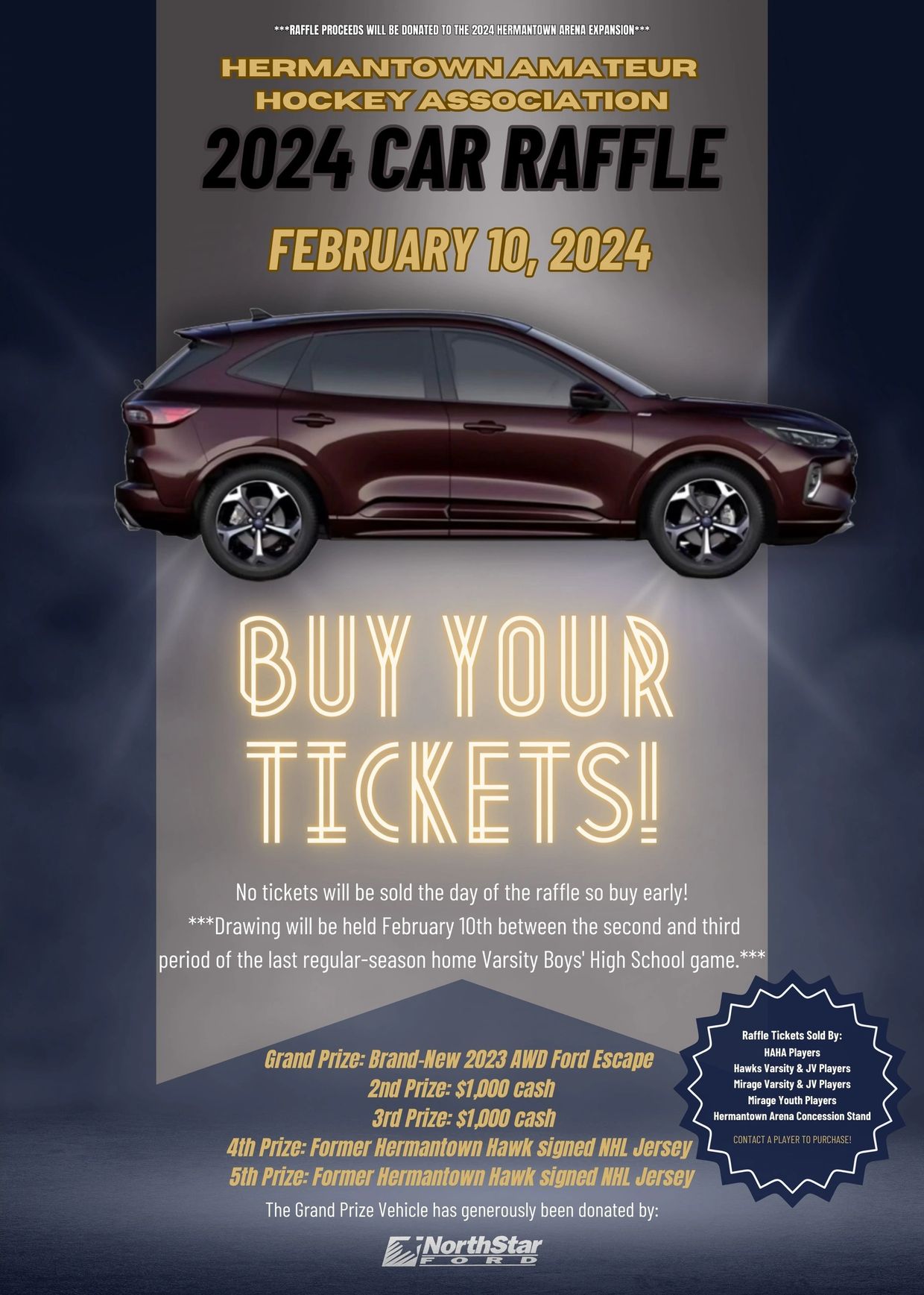 Northstar Ford Arena car raffle