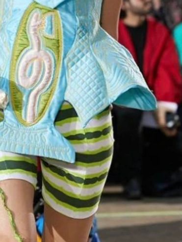 #NYFW ABSTRACT ART CARSON LOVETT x CR ROUSSEAU #CSM FASHION DESIGNER & ALEXANDER McQUEEN SCHOLAR