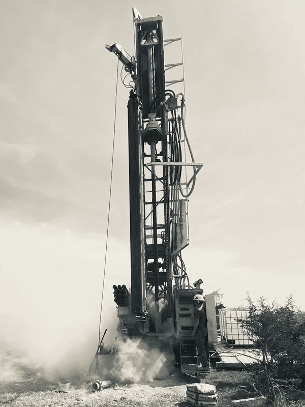 The Rotary Drill is up and going!