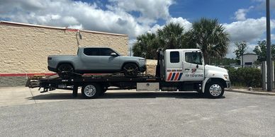 Towing a pickup truck from Bruce B Downs Blvd, Tampa