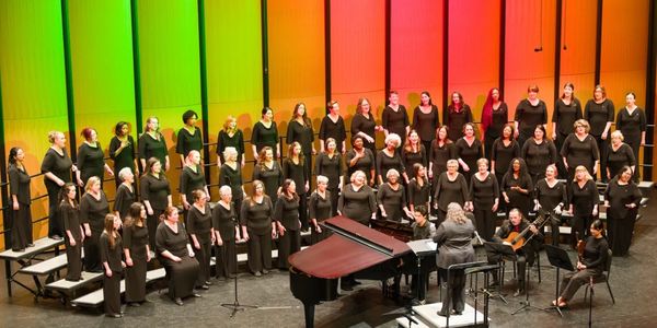 The Women's Chorus of Dallas singing at the 2024 Season of Light concert.