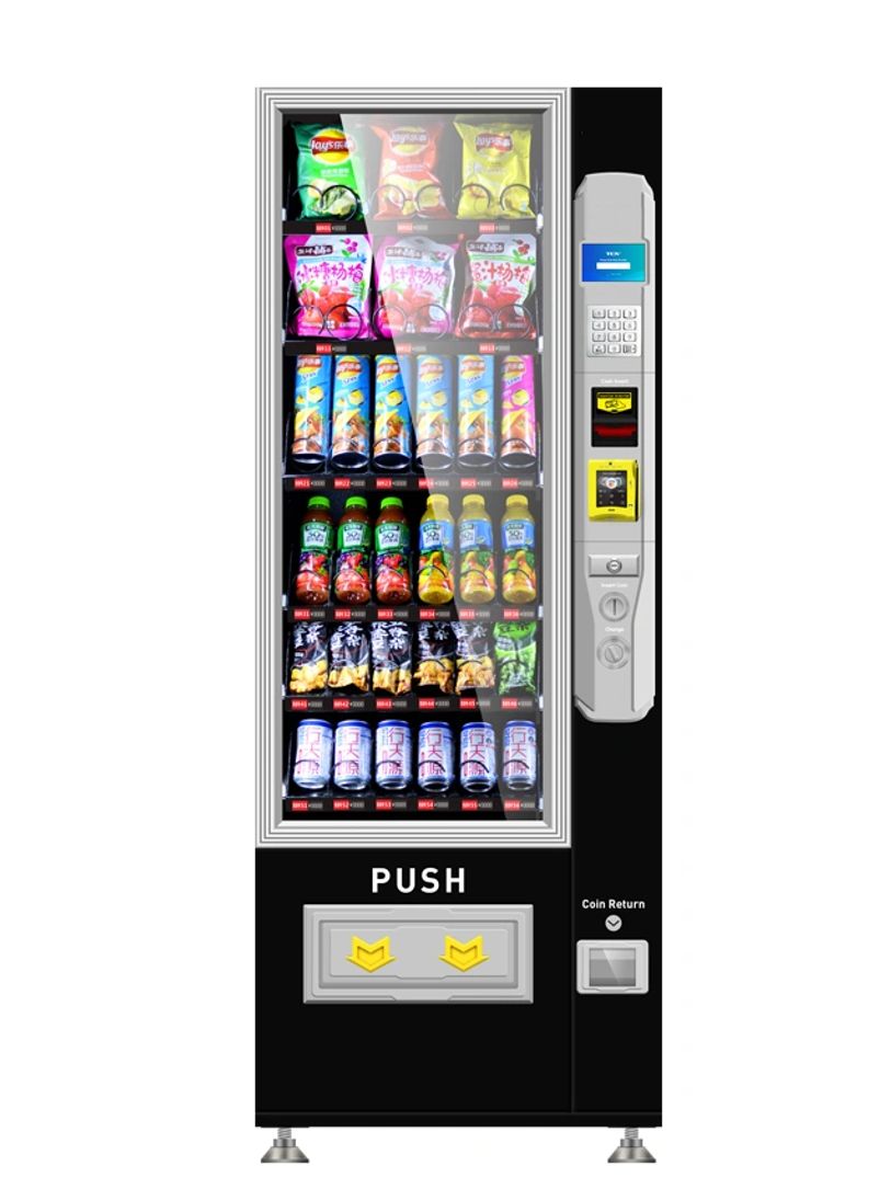 3-Wide Combination Vending Machine