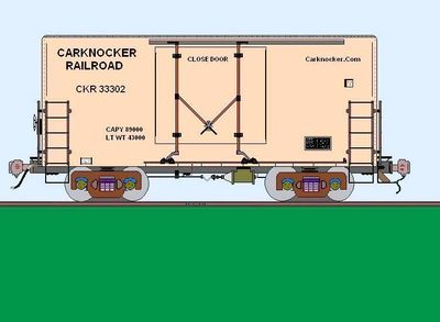 Microsoft paint drawing of A box car