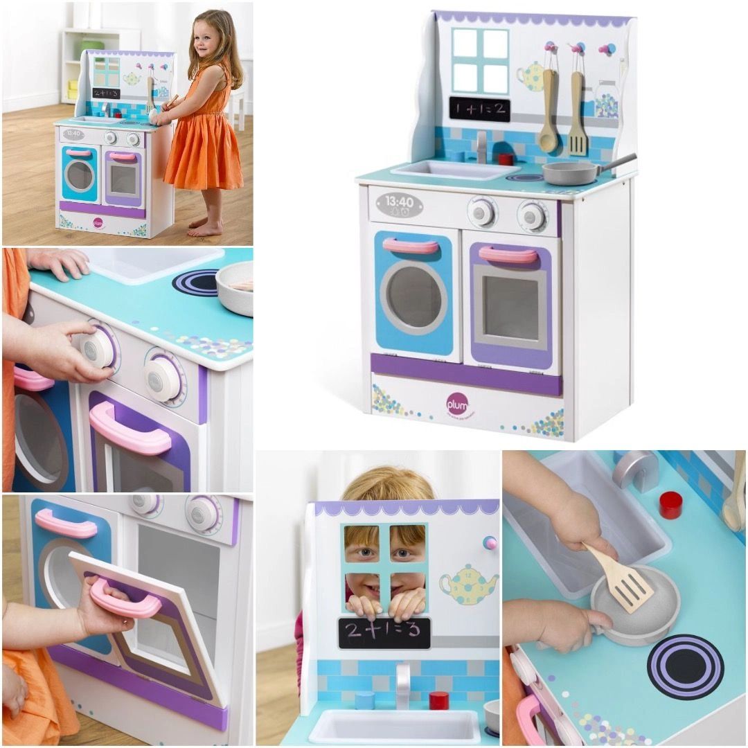 plum terrace wooden play kitchen