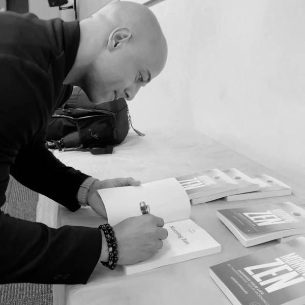 Book signing, Morning Zen, ACP.