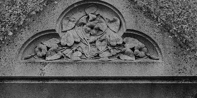 Flower adorn gravestones at many graveyards/Cemeteries
