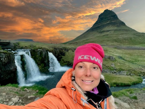 Self portrait on Iceland photo tour.