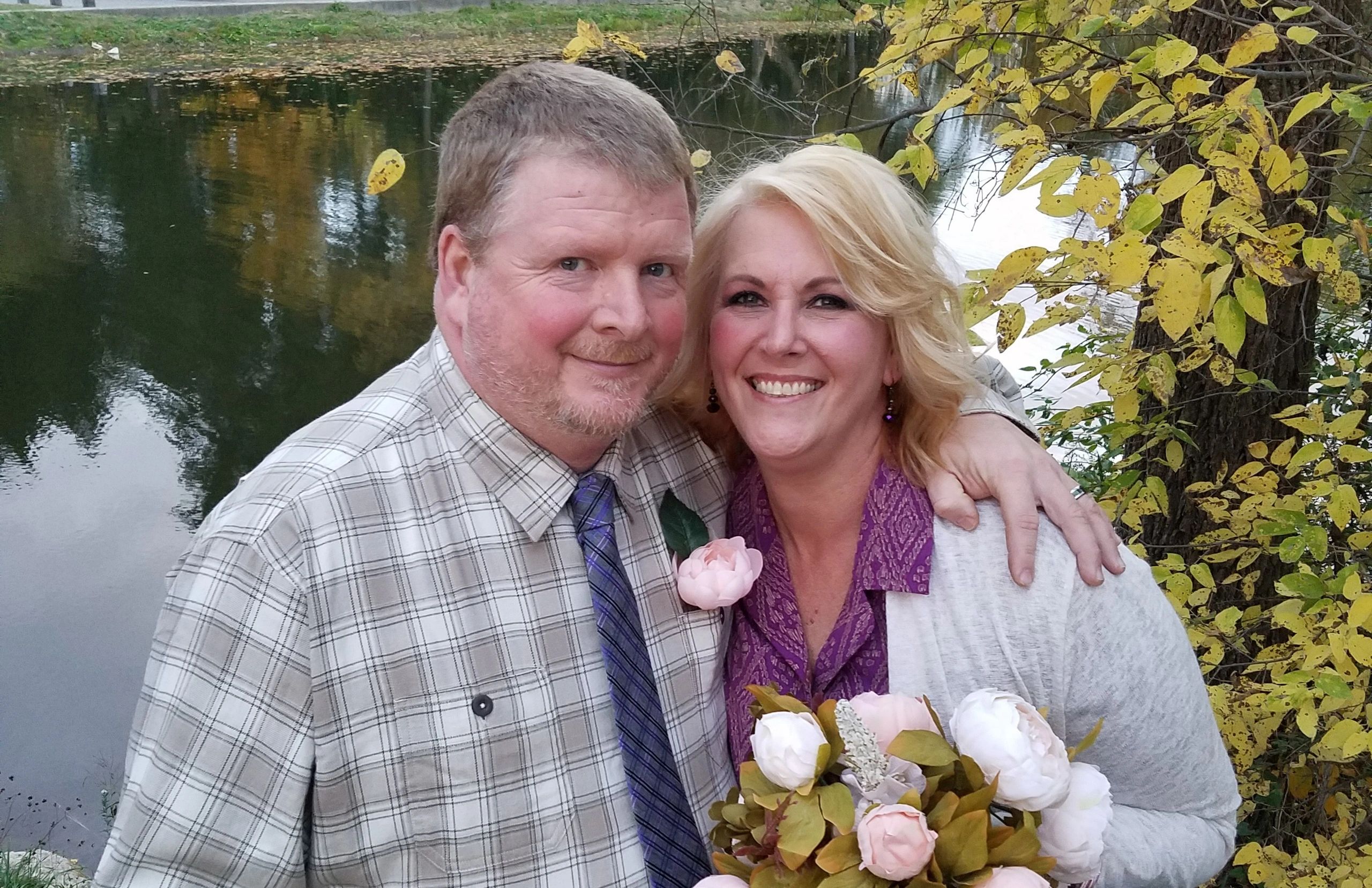 Micro wedding ceremony