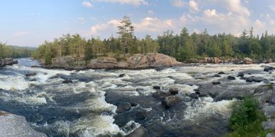 Spend a day exploring the numerous water falls the west branch has to offer. Try out a  white water 