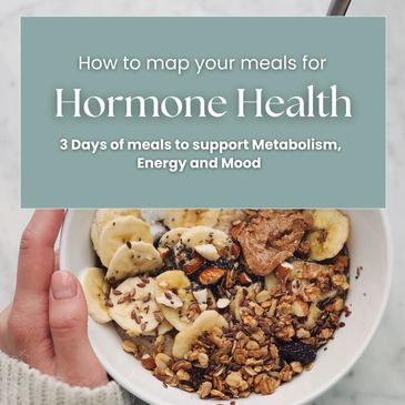 hormone health meal map