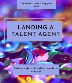 e book, talent agent, actor, hollywood