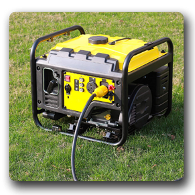 Extension Cords for attaching a  Portable Generator to a Transfer Switch