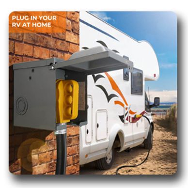 Power Adapters for RV Camp Site and Park Power