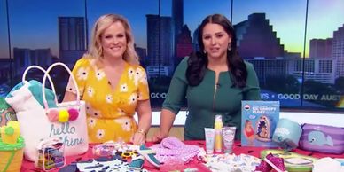 Erica Brennes appears on FOX 7 Austin to share pool safety tips and essential summertime gear