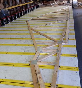 Automated Jigging system design for truss manufacturing equipment builder/supplier - Clark Ind.