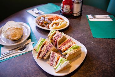 A clubhouse sandwich 