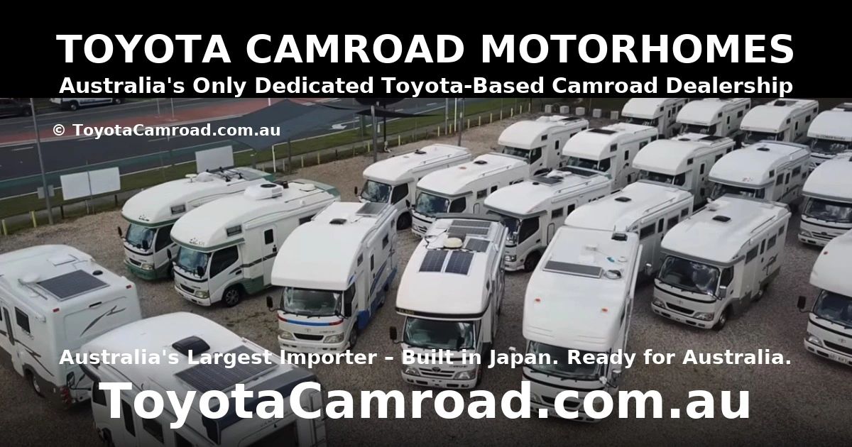 Toyota Camroad Motorhomes for Sale | Gold Coast Dealership
