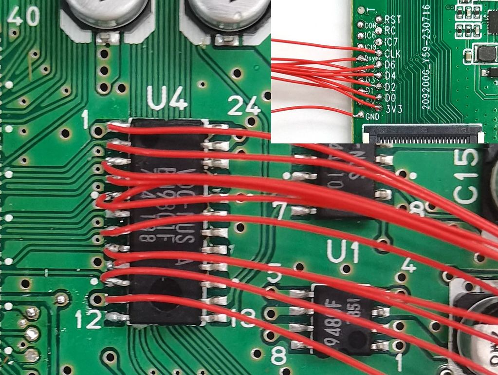 HISPEEDIDO-N64Digital HDMI Mod Kits, Porta de Transferência, PCB