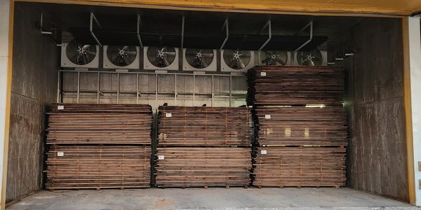 Kiln Drying Rate $.60
Pre-stickered $.35