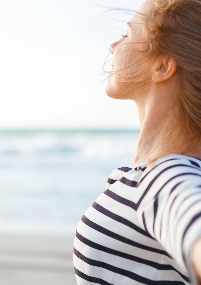 Relaxed, organised woman spending her life doing what she loves
