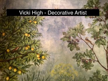 Murals, Frescos, Mural Artist, Mural Demonstration