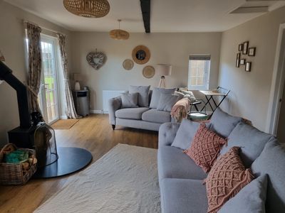 The cottage living room