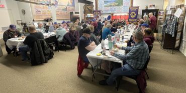 South Attleboro Lions Club 
meeting at Attleboro Museum
