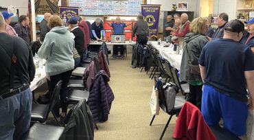 South Attleboro Lions Club 
meeting at Attleboro Museum
New members