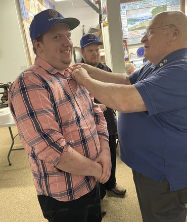 South Attleboro Lions Club 
meeting at Attleboro Museum
New members