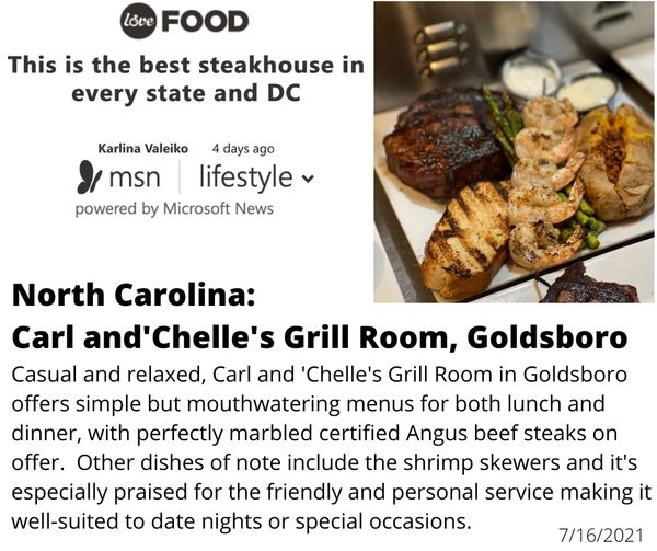 steak restaurants in goldsboro nc