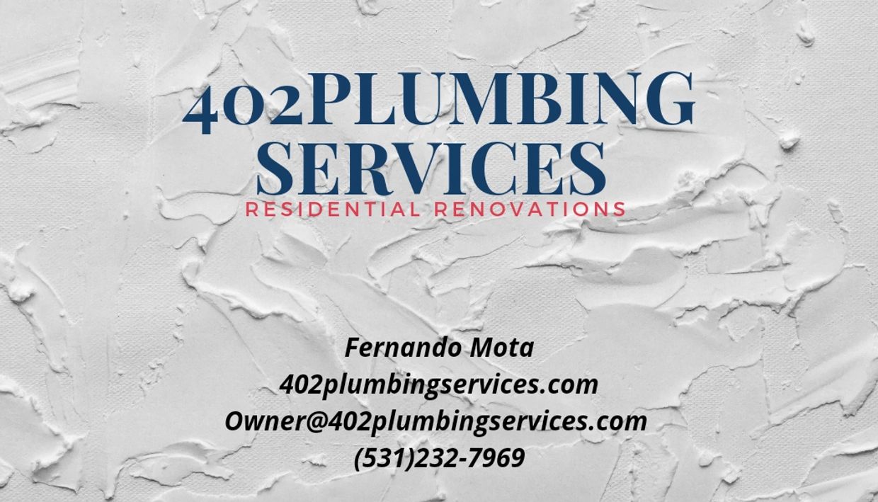 402 Plumbing Services Virtual Business Card!