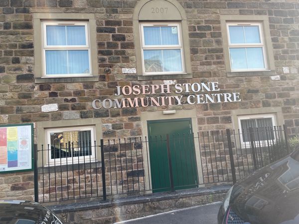 Main entrance view of The Joseph Stone Community Centre