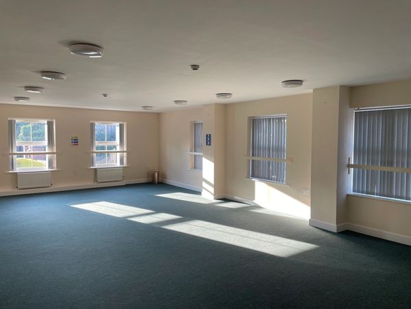 Empty room in the Joseph Stone Community Centre