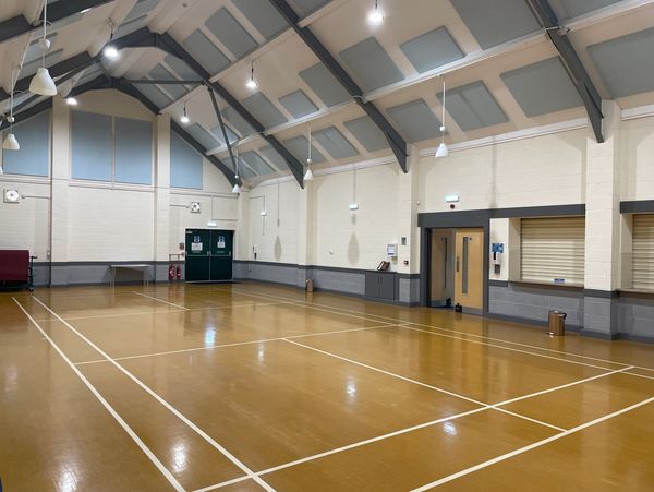 Sports room view in the Joseph Stone Community Centre