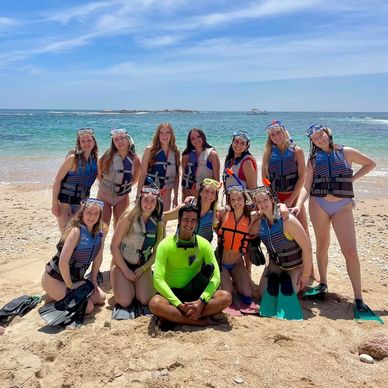 SNORKE ON A HIDDEN BEACH