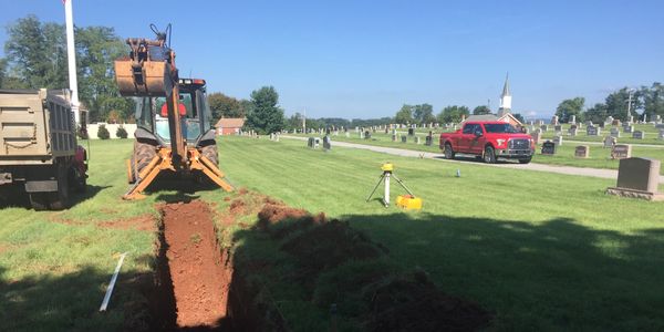 water, natural gas, propane gas, electric, CATV, utility installation, 