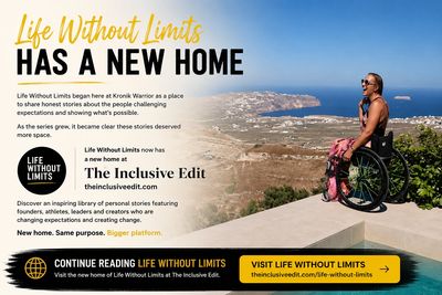 Life Without Limits Blog with Luiz Faye | The Inclusive Edit