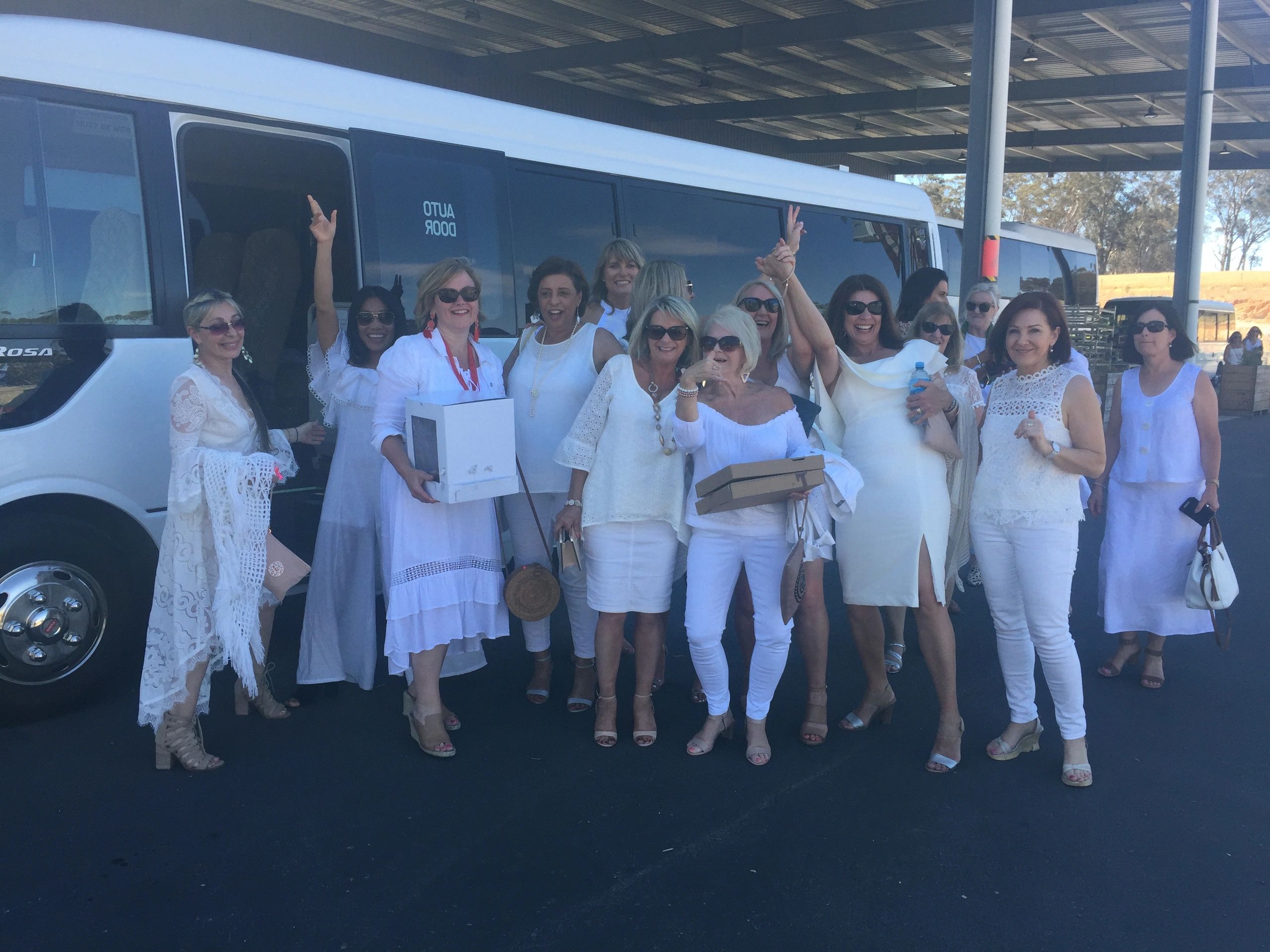 People arriving at Lot 100 Winery - Hay Valley South Australia