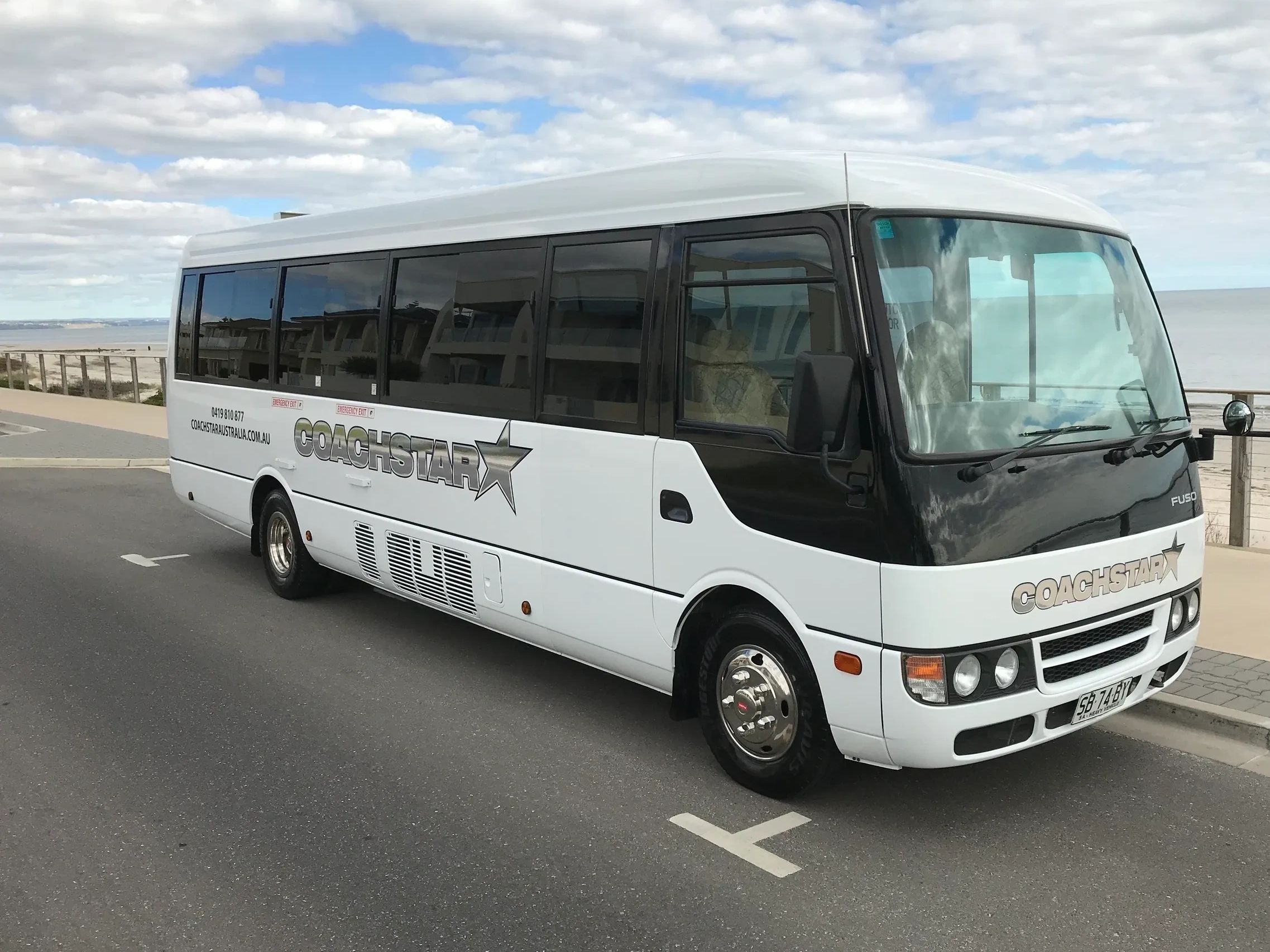 Coachstar Australia coach ready for team and supporter travel