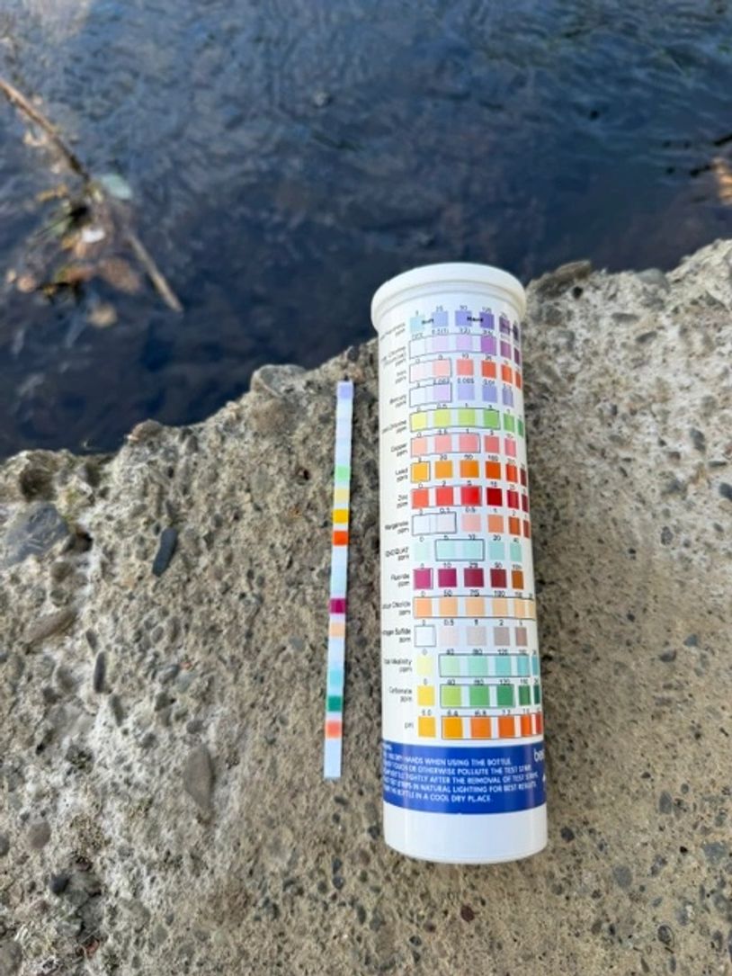 Healdsburg CA Water Sample