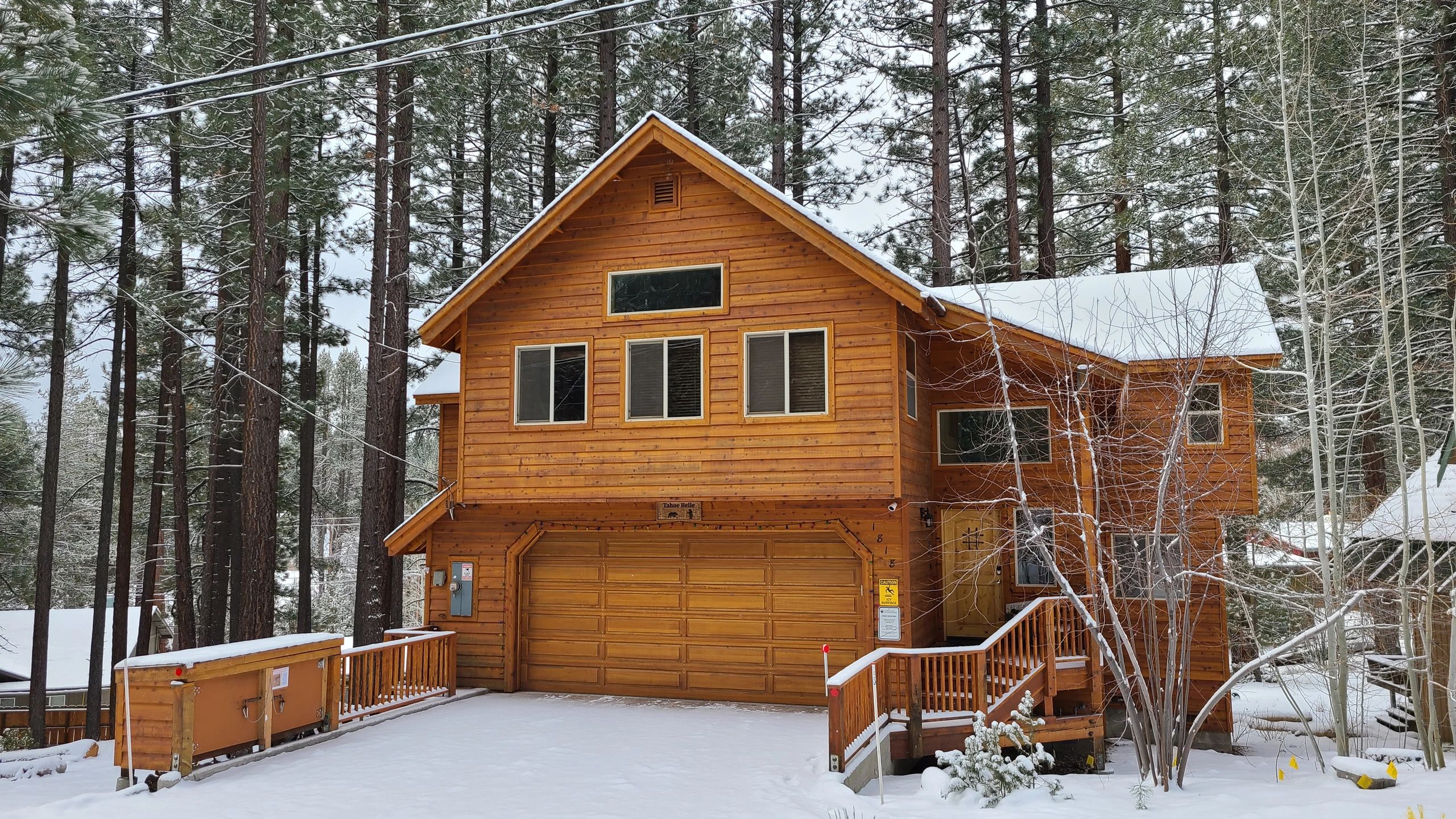 Tahoe Belle Ski Cabin