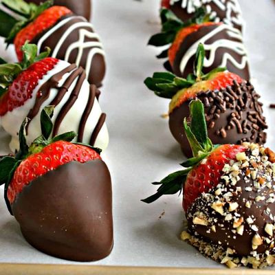 chocolate strawberries