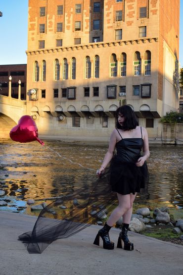 Puffy tulle skirt 