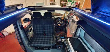 VW Transporter swivel seat