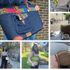 Photos of our handbags taken by our customers, in various locations around the UK, France and Italy