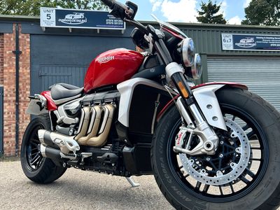 Harley Davidson Motorcycle outside studio