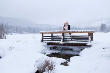 sprauge lake winter snow wedding estes park rmnp marry me in colorado