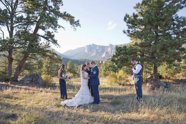 Knoll Willow Elopement by  by Marry Me In Colorado Estes Park CO